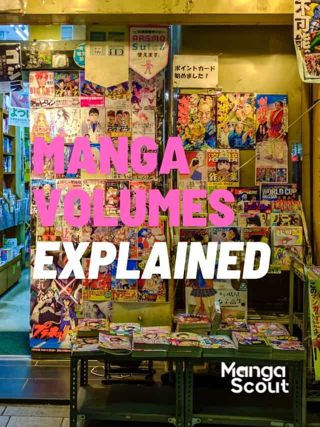 Manga volumes explained
