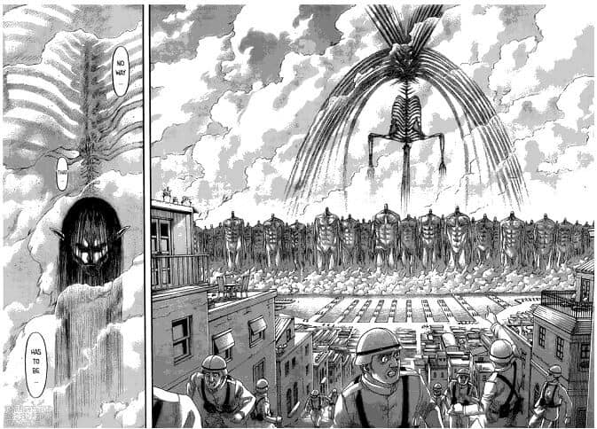  Attack on Titan manga panel