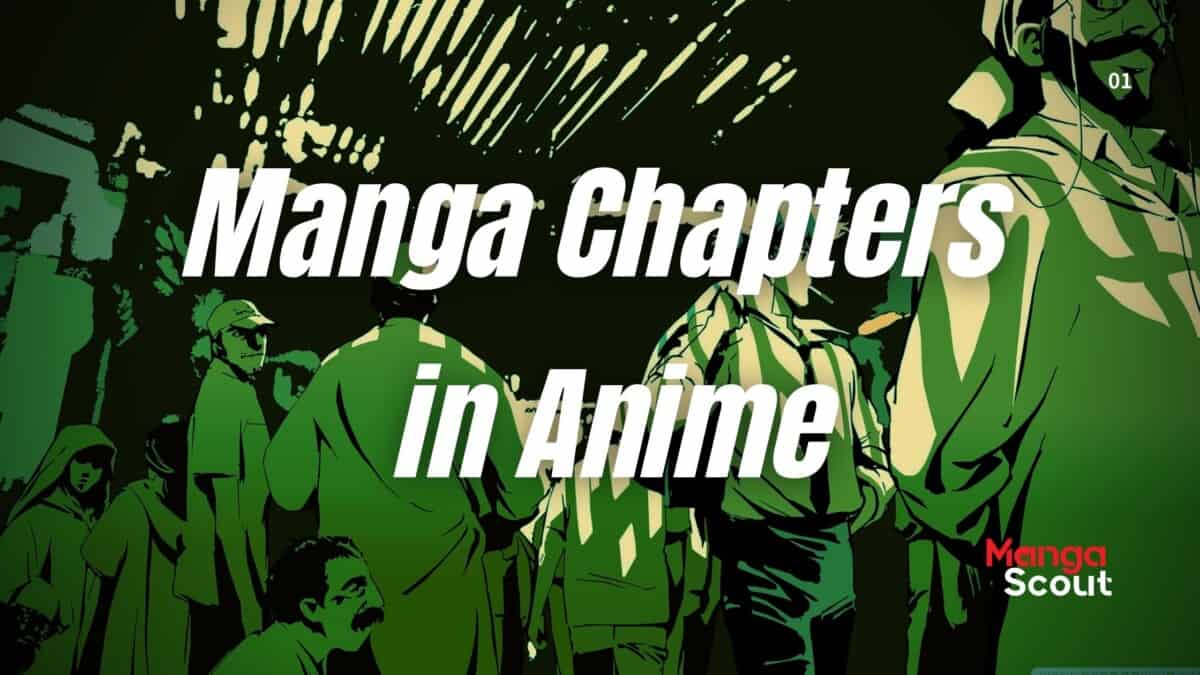 Manga chapters in Anime
