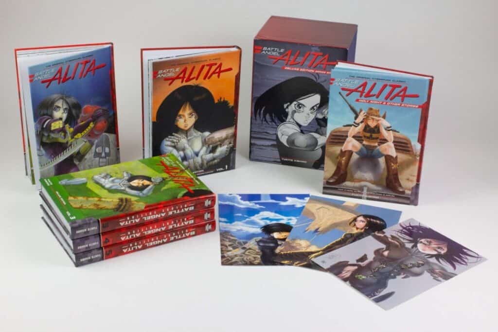 Battle Angel Alita manga box set